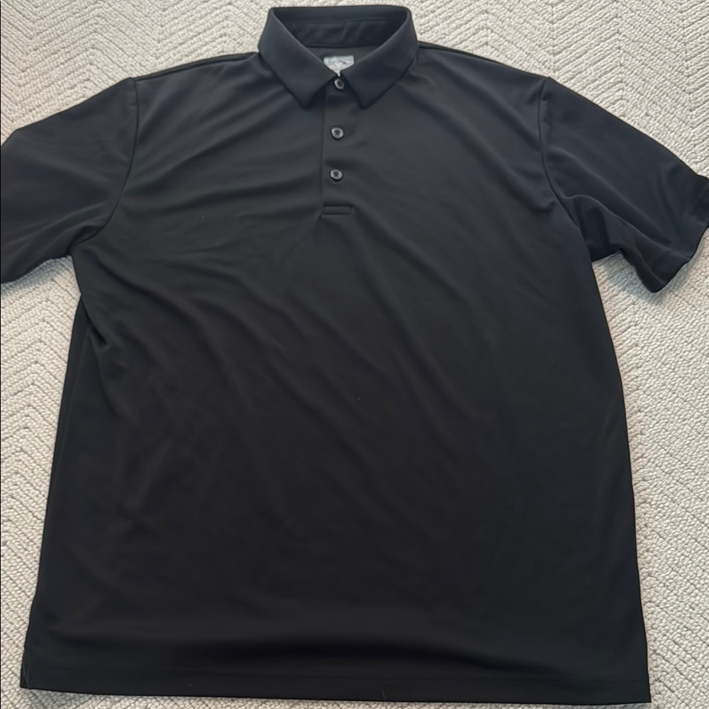 Callaway Black Performance Polo Shirt